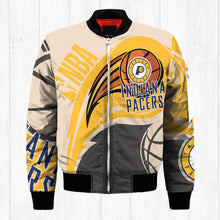Load image into Gallery viewer, Indiana Pacers NBA Balls Bomber Jacket Apparel Gift For Fans L0711-28
