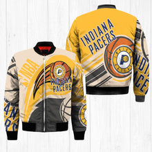 Load image into Gallery viewer, Indiana Pacers NBA Balls Bomber Jacket Apparel Gift For Fans L0711-28