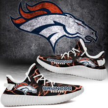Load image into Gallery viewer, Denver Broncos NFL Like Yeezy Shoes Lightning Black Edition Gift For Fans T0811-V08-24