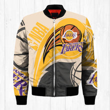 Load image into Gallery viewer, Los Angeles Lakers NBA Balls Bomber Jacket Apparel Gift For Fans L0711-26