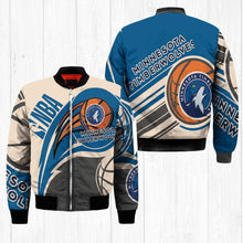 Load image into Gallery viewer, Minnesota Timberwolves NBA Balls Bomber Jacket Apparel Gift For Fans L0711-22