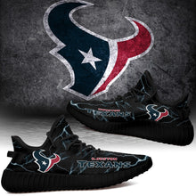 Load image into Gallery viewer, Houston Texans NFL Like Yeezy Shoes Lightning Black Edition Gift For Fans T0811-V08-21