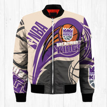 Load image into Gallery viewer, Sacramento Kings NBA Balls Bomber Jacket Apparel Gift For Fans L0711-14
