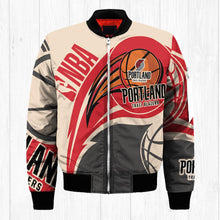 Load image into Gallery viewer, Portland Trailblazers NBA Balls Bomber Jacket Apparel Gift For Fans L0711-15