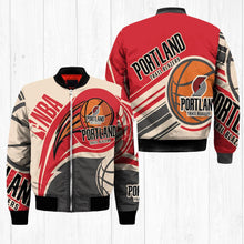Load image into Gallery viewer, Portland Trailblazers NBA Balls Bomber Jacket Apparel Gift For Fans L0711-15