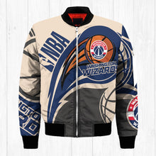 Load image into Gallery viewer, Washington Wizards NBA Balls Bomber Jacket Apparel Gift For Fans L0711-10