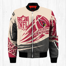 Load image into Gallery viewer, Arizona Cardinals NFL Balls Bomber Jacket Apparel Gift For Fans L0711-04