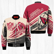 Load image into Gallery viewer, Arizona Cardinals NFL Balls Bomber Jacket Apparel Gift For Fans L0711-04