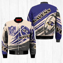Load image into Gallery viewer, Baltimore Ravens NFL Balls Bomber Jacket Apparel Gift For Fans L0711-02