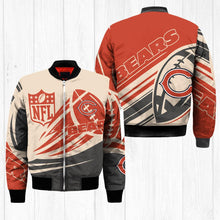 Load image into Gallery viewer, Chicago Bears NFL Balls Bomber Jacket Apparel Gift For Fans L0711-31
