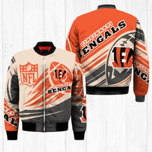 Load image into Gallery viewer, Cincinnati Bengals NFL Balls Bomber Jacket Apparel Gift For Fans L0711-30