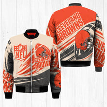 Load image into Gallery viewer, Cleveland Browns NFL Balls Bomber Jacket Apparel Gift For Fans L0711-29