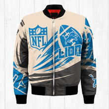 Load image into Gallery viewer, Detroit Lions NFL Balls Bomber Jacket Apparel Gift For Fans L0711-26