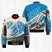 Load image into Gallery viewer, Detroit Lions NFL Balls Bomber Jacket Apparel Gift For Fans L0711-26
