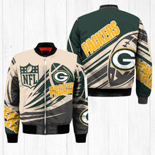 Load image into Gallery viewer, Green Bay Packers NFL Balls Bomber Jacket Apparel Gift For Fans L0711-25