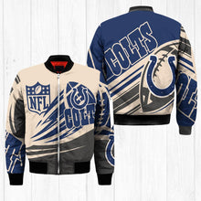 Load image into Gallery viewer, Indianapolis Colts NFL Balls Bomber Jacket Apparel Gift For Fans L0711-23
