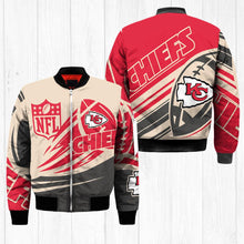 Load image into Gallery viewer, Kansas City Chiefs NFL Balls Bomber Jacket Apparel Gift For Fans L0711-21