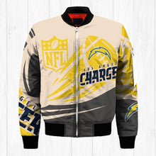 Load image into Gallery viewer, Los Angeles Chargers NFL Balls Bomber Jacket Apparel Gift For Fans L0711-20