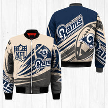 Load image into Gallery viewer, Los Angeles Rams NFL Balls Bomber Jacket Apparel Gift For Fans L0711-19