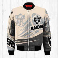 Load image into Gallery viewer, Oakland Raiders NFL Balls Bomber Jacket Apparel Gift For Fans L0711-12