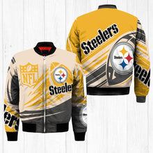 Load image into Gallery viewer, Pittsburgh Steelers NFL Balls Bomber Jacket Apparel Gift For Fans L0711-10