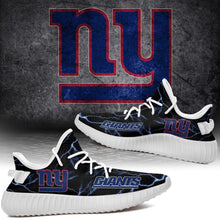 Load image into Gallery viewer, New York Giants NFL Like Yeezy Shoes Lightning Black Edition Gift For Fans T0811-V08-11