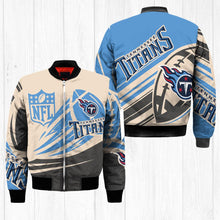 Load image into Gallery viewer, Tennessee Titans NFL Balls Bomber Jacket Apparel Gift For Fans L0711-06