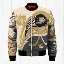 Load image into Gallery viewer, Anaheim Ducks NHL Balls Bomber Jacket Apparel Gift For Fans L0711-09