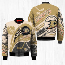 Load image into Gallery viewer, Anaheim Ducks NHL Balls Bomber Jacket Apparel Gift For Fans L0711-09