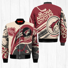 Load image into Gallery viewer, Arizona Coyotes NHL Balls Bomber Jacket Apparel Gift For Fans L0711-08