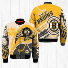 Load image into Gallery viewer, Boston Bruins NHL Balls Bomber Jacket Apparel Gift For Fans L0711-07