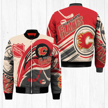 Load image into Gallery viewer, Calgary Flames NHL Balls Bomber Jacket Apparel Gift For Fans L0711-05