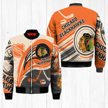 Load image into Gallery viewer, Chicago Blackhawks NHL Balls Bomber Jacket Apparel Gift For Fans L0711-03