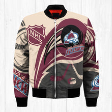 Load image into Gallery viewer, Colorado Avalanche NHL Balls Bomber Jacket Apparel Gift For Fans L0711-02