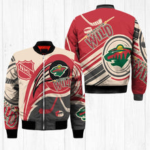 Load image into Gallery viewer, Minnesota Wild NHL Balls Bomber Jacket Apparel Gift For Fans L0711-26