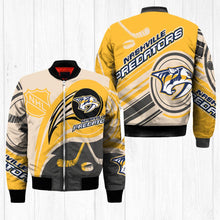 Load image into Gallery viewer, Nashville Predators NHL Balls Bomber Jacket Apparel Gift For Fans L0711-24