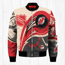 Load image into Gallery viewer, New Jersey Devils NHL Balls Bomber Jacket Apparel Gift For Fans L0711-23