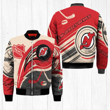 Load image into Gallery viewer, New Jersey Devils NHL Balls Bomber Jacket Apparel Gift For Fans L0711-23