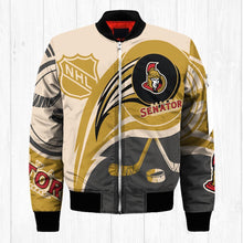 Load image into Gallery viewer, Ottawa Senators NHL Balls Bomber Jacket Apparel Gift For Fans L0711-20