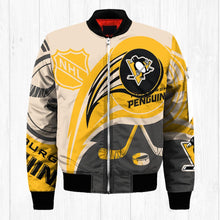 Load image into Gallery viewer, Pittsburgh Penguins NHL Balls Bomber Jacket Apparel Gift For Fans L0711-18