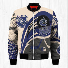 Load image into Gallery viewer, Vancouver Canucks NHL Balls Bomber Jacket Apparel Gift For Fans L0711-13
