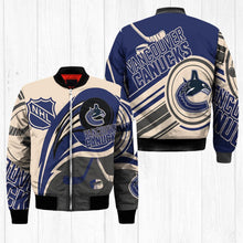 Load image into Gallery viewer, Vancouver Canucks NHL Balls Bomber Jacket Apparel Gift For Fans L0711-13