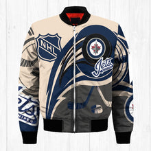 Load image into Gallery viewer, Winnipeg Jets NHL Balls Bomber Jacket Apparel Gift For Fans L0711-10