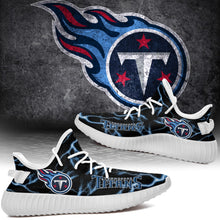 Load image into Gallery viewer, Tennessee Titans NFL Like Yeezy Shoes Lightning Black Edition Gift For Fans T0811-V08-2